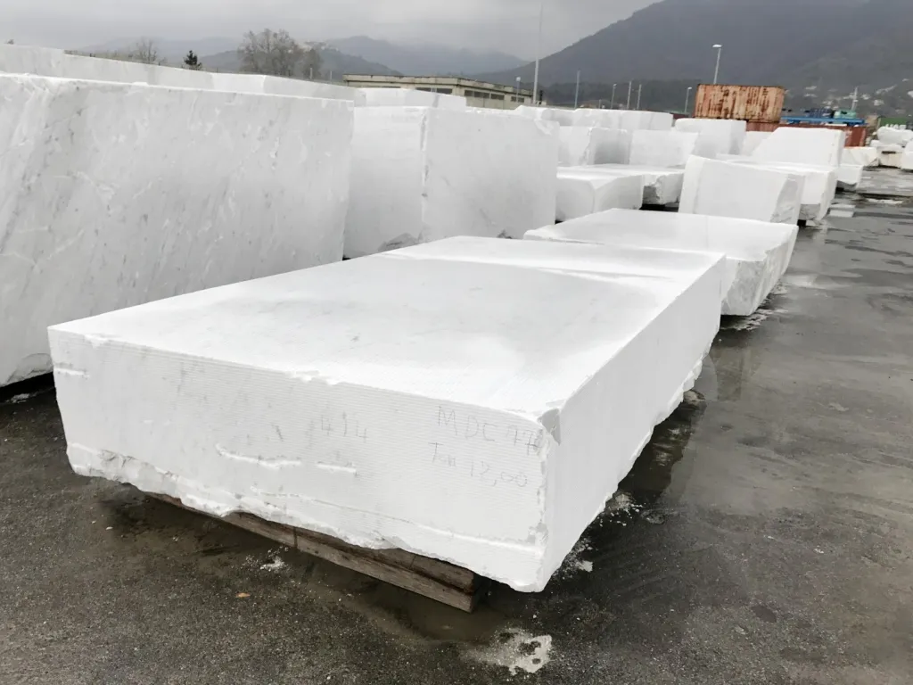 Piastrelle 305x610x10 mm Bianco Carrara C