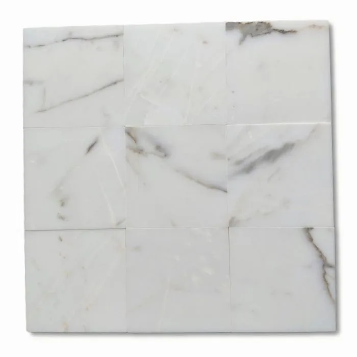 Mosaïque Calacatta Gold 25,4×25,4 mm carrée