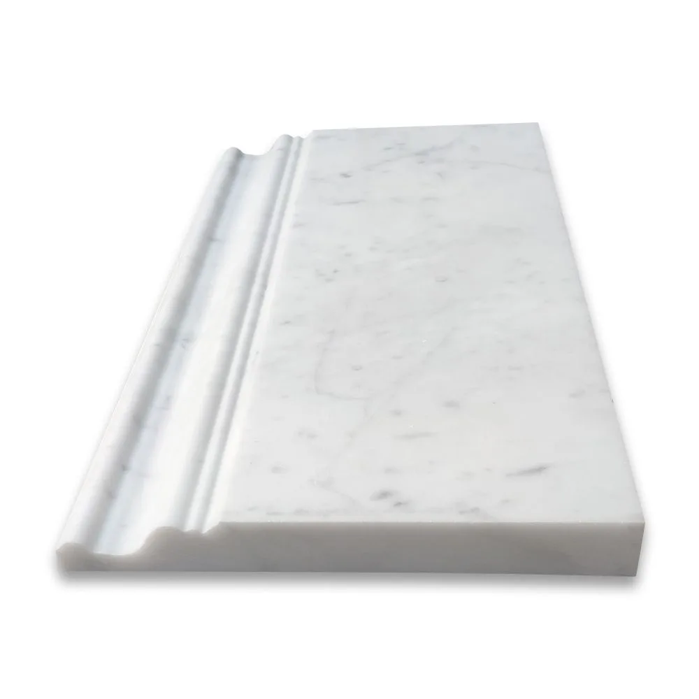 bianco carrara zoccolino lusso alzata