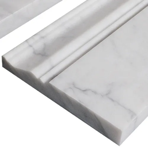 Bianco Carrara – Zoccolino cornice 305x12x18 mm : caractéristiques et utilisation