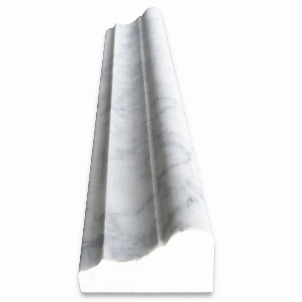 Bianco Carrara : Cadre en marbre poli 4,5×30,5×2,6 cm – Caractéristiques et utilisation