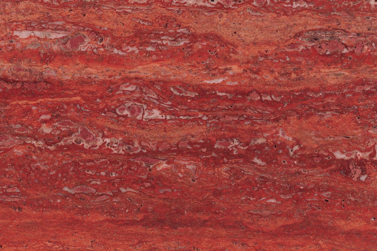 波斯红洞石（Travertino Rosso Persiano）：完整指南